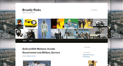 Desktop Screenshot of broadlyrisks.firetrench.com