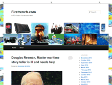Tablet Screenshot of firetrench.com